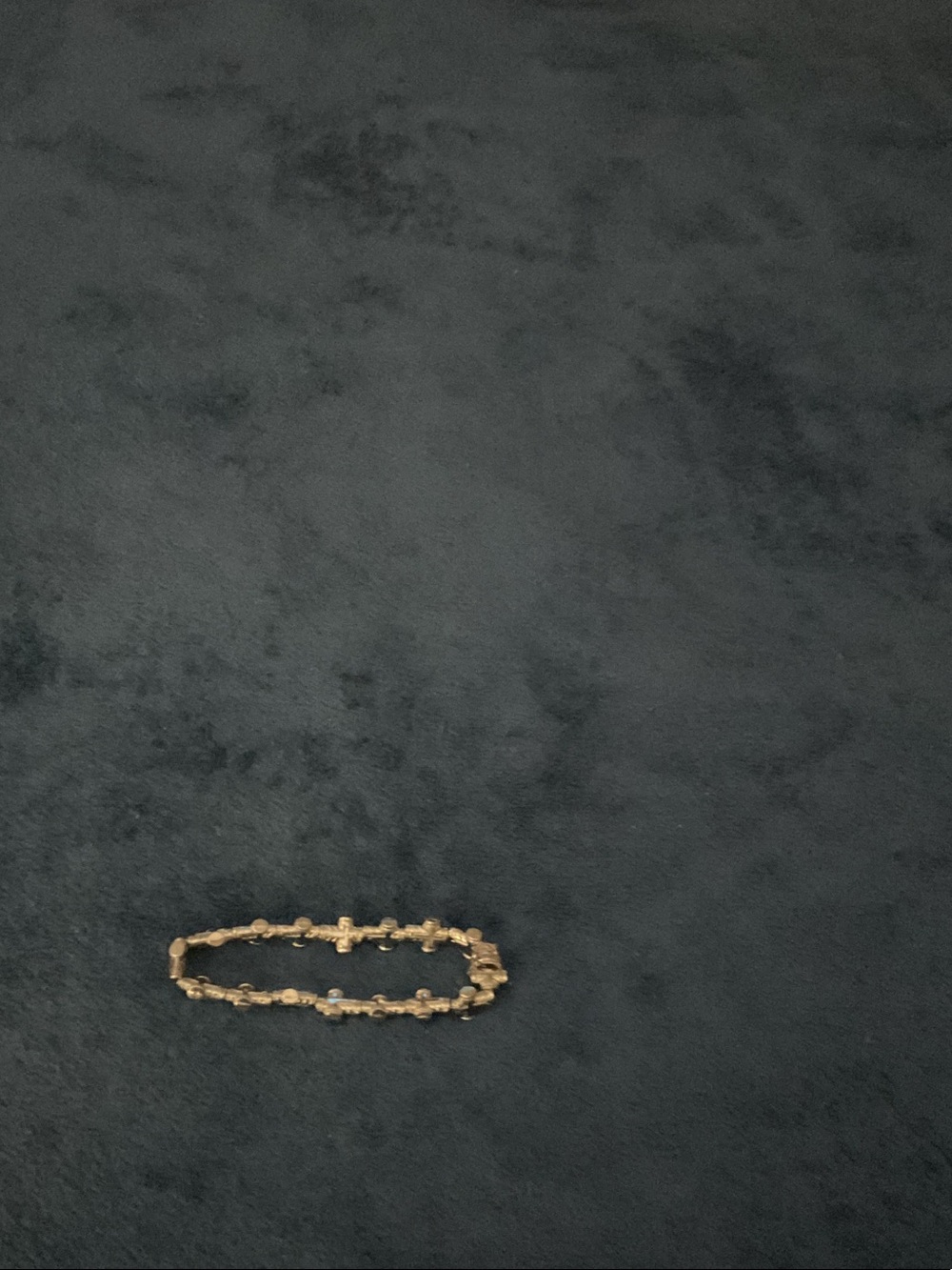 Gold Cross Charm Bracelet - Women Accessories